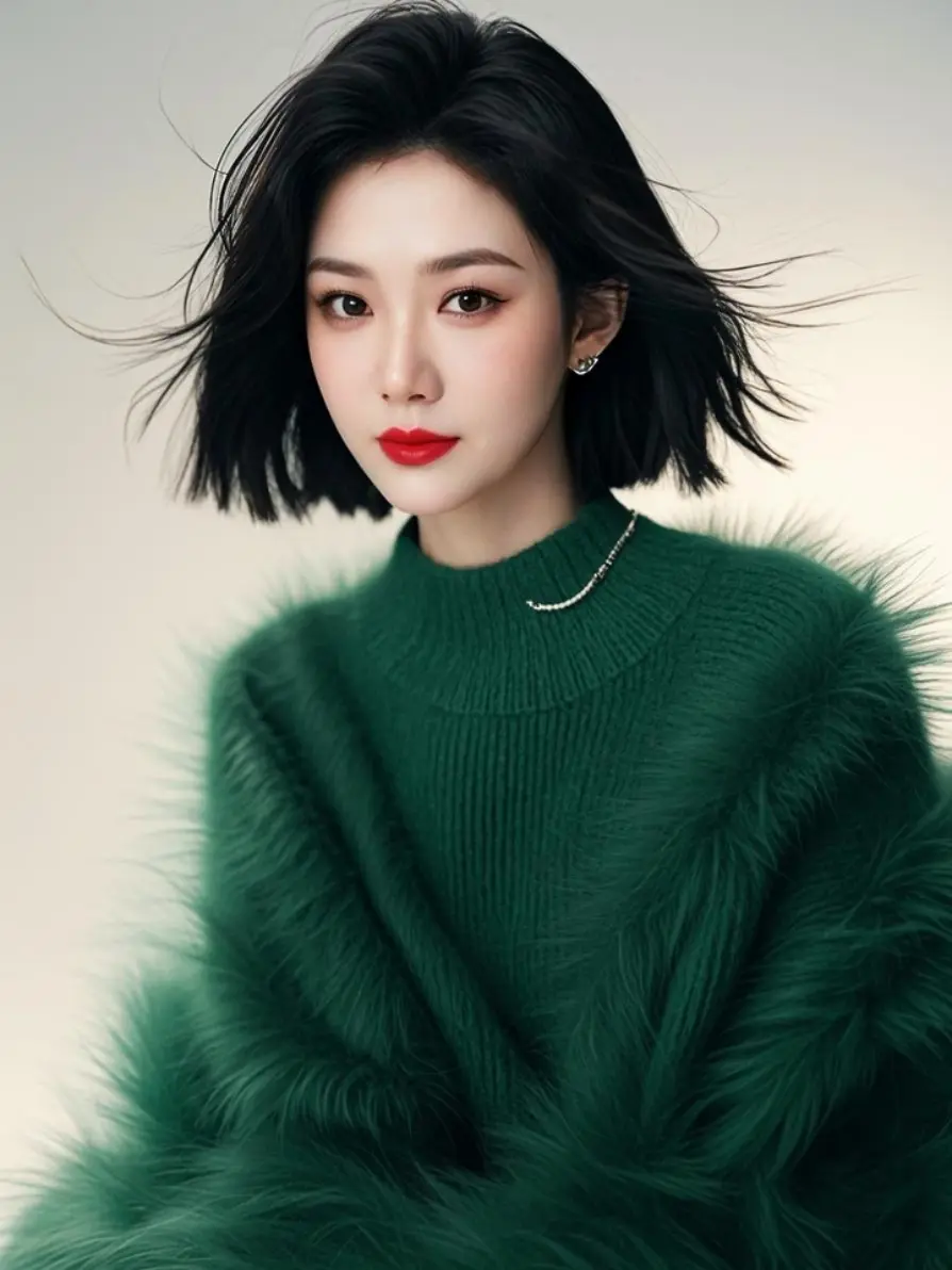 AI绿影仙子 AI生成