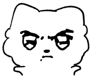 严肃…. 