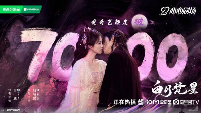 白月梵星站内热度破7000  白月梵星热度破7000 热度节节攀升，白月梵星站内