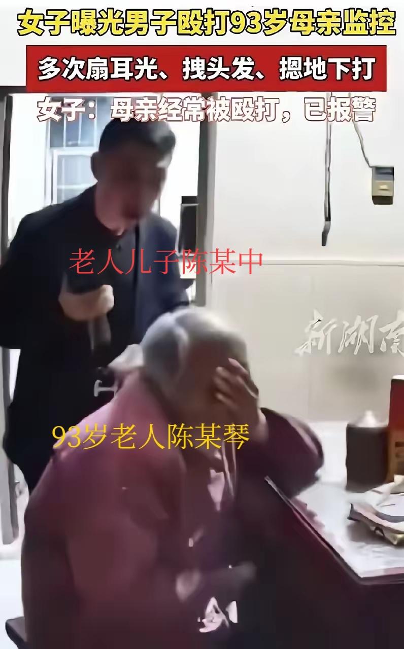 江苏嘉泽被打老人陈某琴引起社会的关注，据说她有四个女儿，还经常遭受唯一的小儿子杨