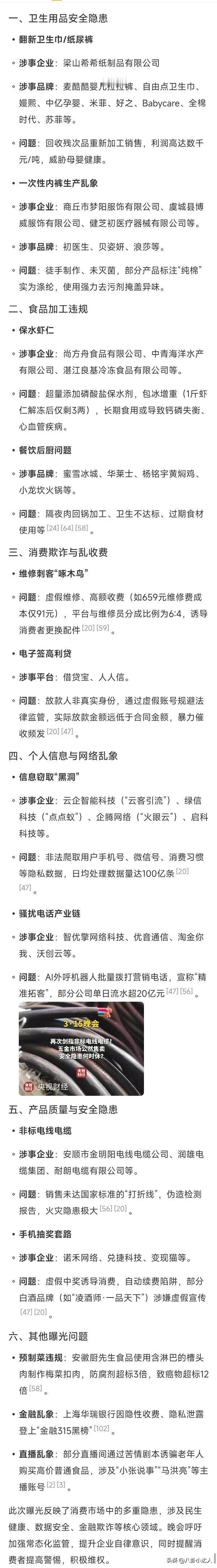 关于315晚会的疑问，为什么早就查出来的，非要等到315这天才来曝光？

明明早