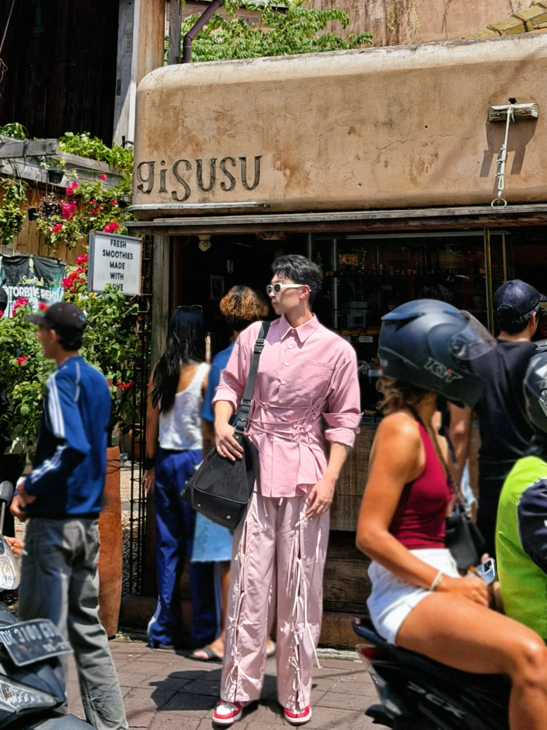 被路人问爆的穿搭｜粉粉嫩嫩