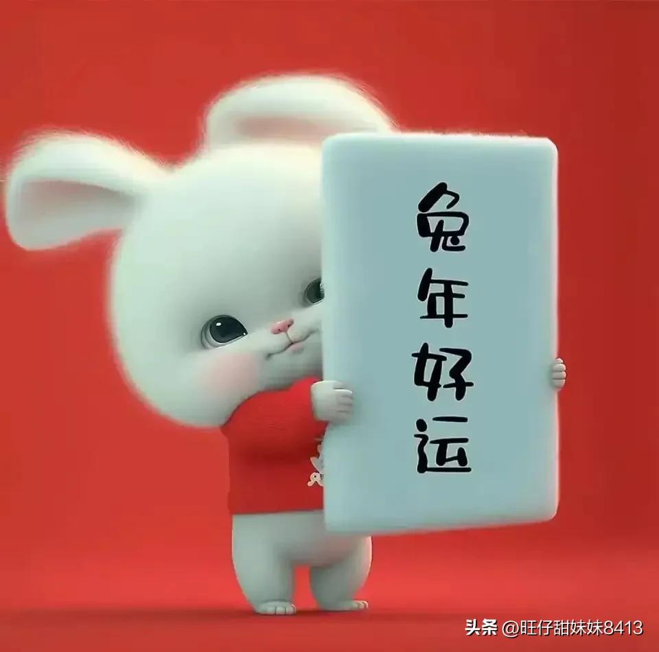 2023新年萌兔头像，拿走做头像，新年头像换它们，新年吉祥如意！可可爱爱的兔年头