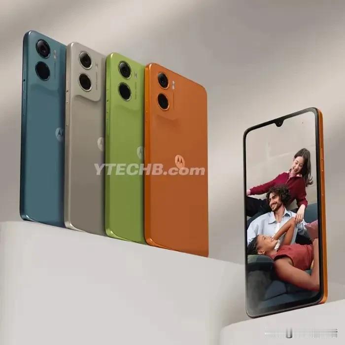 摩托罗拉Moto G06手机渲染图首曝:采用水滴屏设计，提供4种配色

近日，科