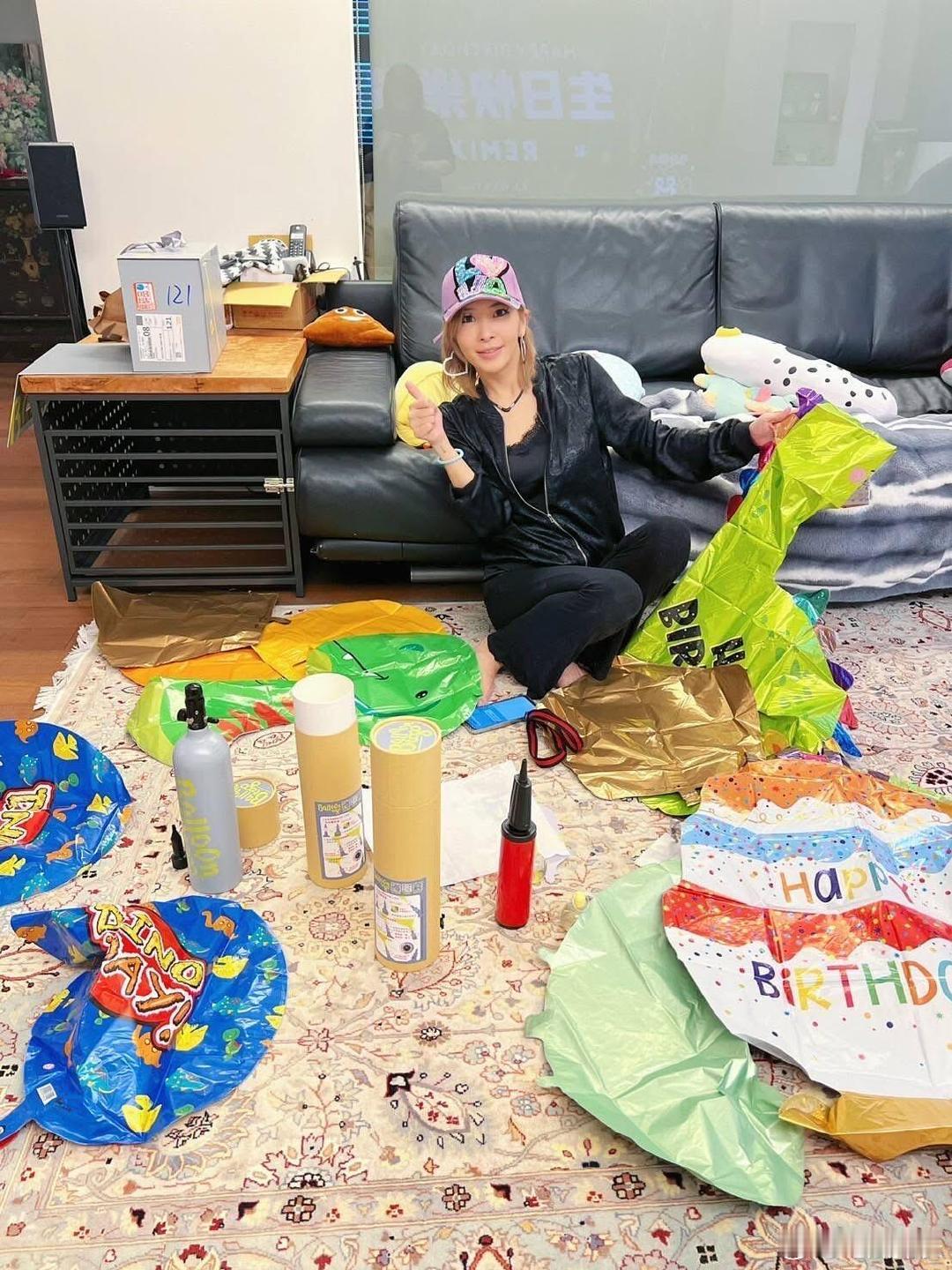 Makiyo为3岁儿子庆生 Makiyo儿子3岁生日派对Makiyo为3岁儿子庆