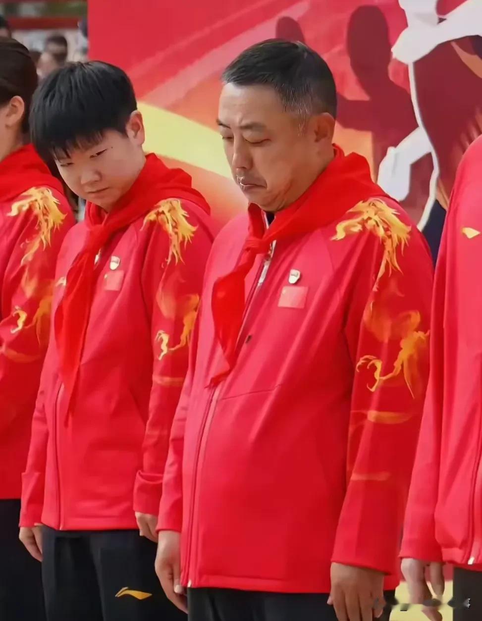 乒乓输了球从教练到队员一个个垂头丧气，其实偶尔输球也不必如此，因为你们曾经带给我