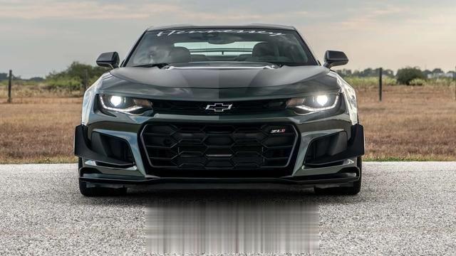 #汽车资讯# 【轩尼诗雪佛兰科迈罗ZL1驱魔者最终版亮相，最大功率1000马力】