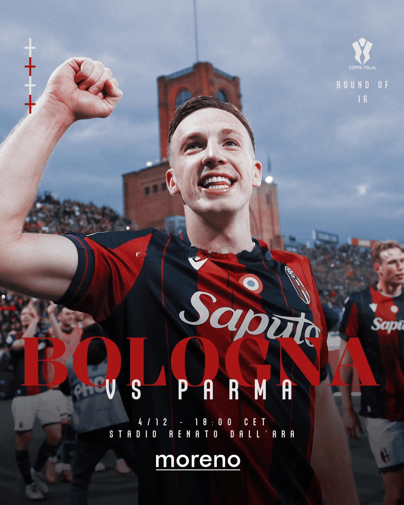 卫冕冠军博洛尼亚止步于此？联赛：意杯 001球队：博洛尼亚VS帕尔马预测：让胜年