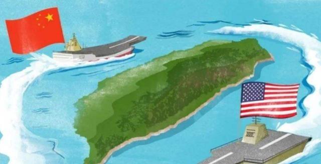美国在赌，中国也在赌，美国赌中国不敢武力收复台湾地区，不敢与日本发生军事冲突，而