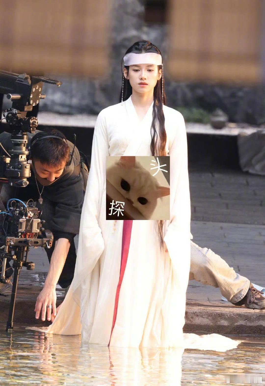张婧仪梦花廷白衣路透🈶️～ 
