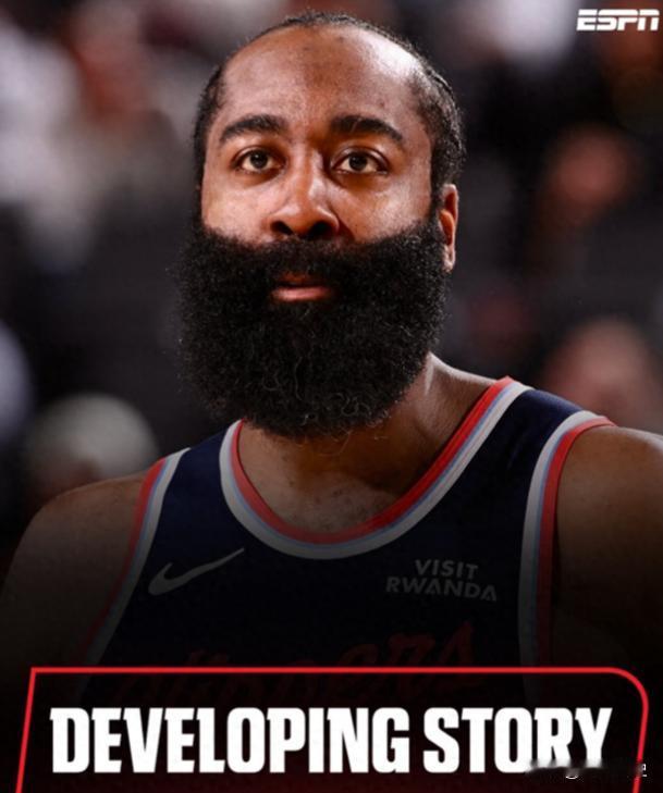 再见了快船！1换1接近达成，哈登5年4次换队，球队20战胜率超80%[送心]
