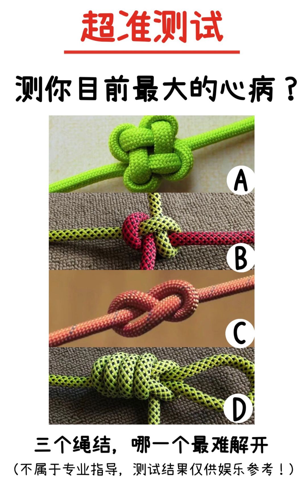 🔥测试：你目前最大的心病是什么？