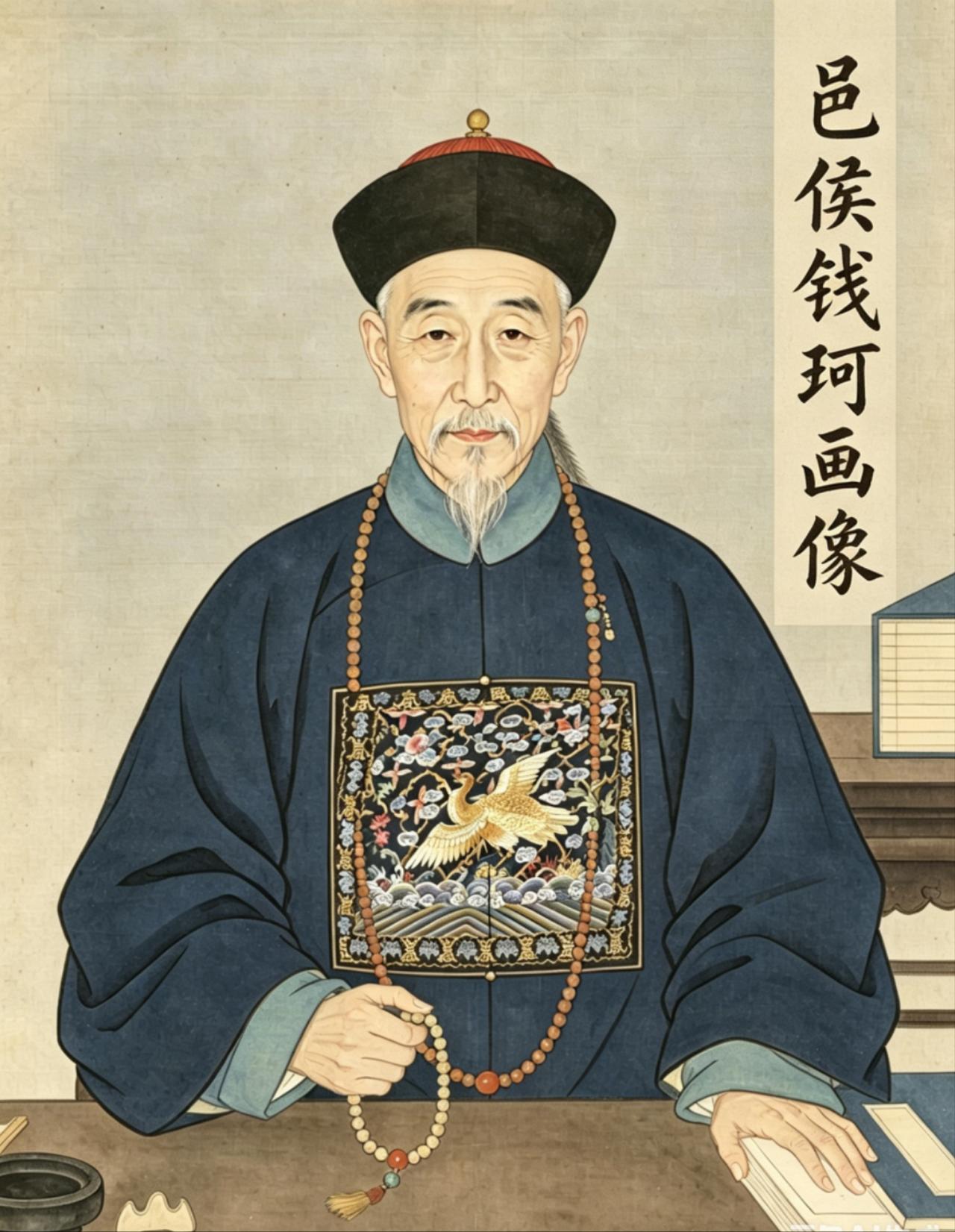 钱珂，字以朝，号忍庵，顺治十二年（乙未年）生于江南松江府青浦县，生肖属羊。他自幼