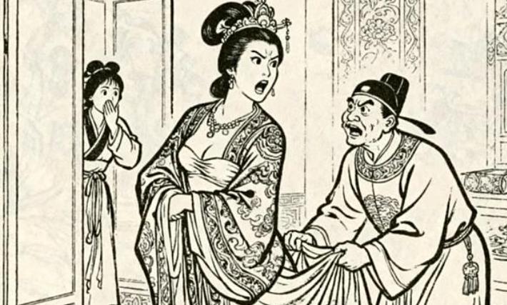 1627年，太监总管陈德润垂涎皇后美色，趁着对方沐浴时扯着对方的裙裾说“奴才爱慕