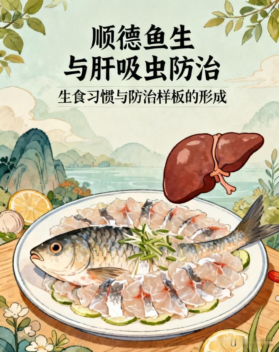 为啥治寄生虫病都往顺德跑？当地人吃生食真的很普遍吗
 
不少人疑惑，一提肝吸虫、