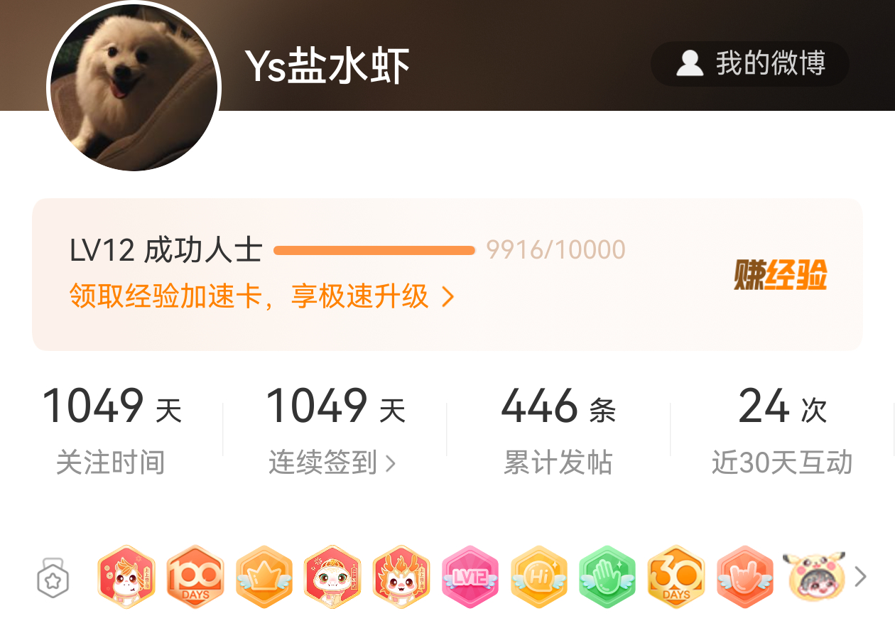 无畏NoFear  快13级了 