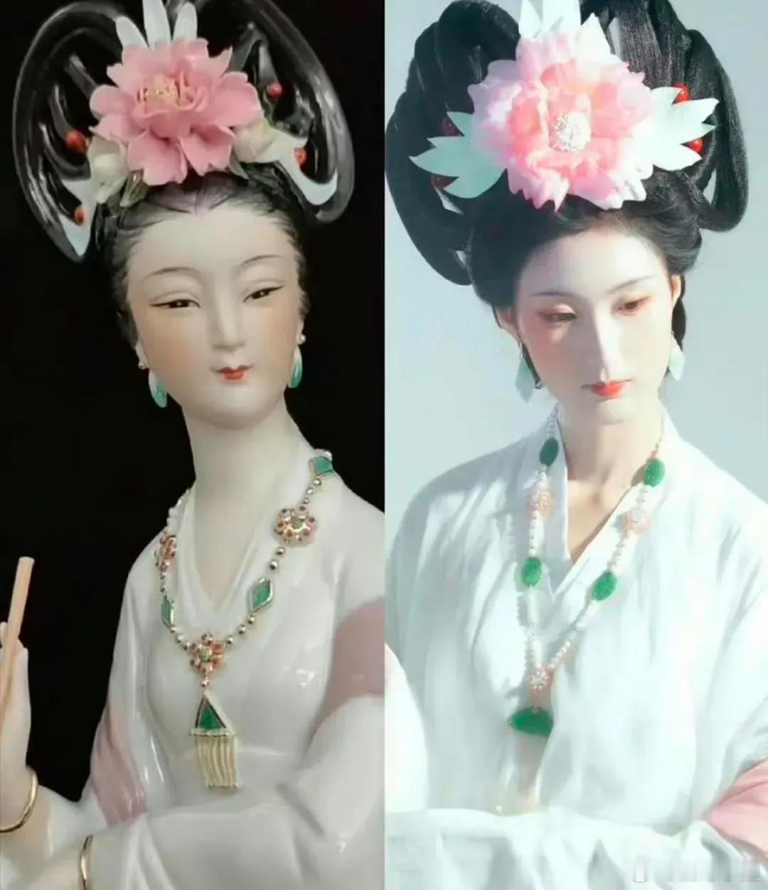 古装剧造型很少还原原因，没点气质与美貌，根本拿捏不准 ​​​