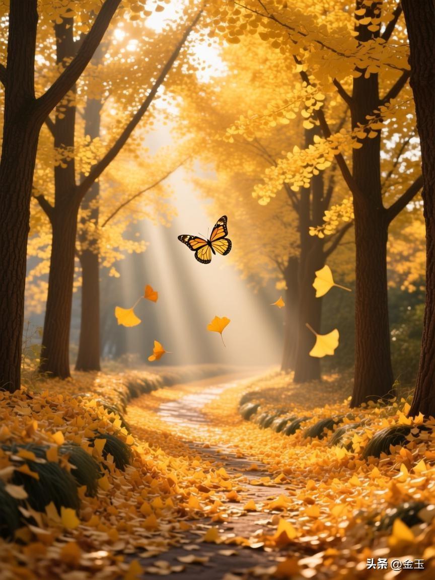 🍂

秋天真的来了，清晨推开窗，一阵凉意扑面而来，空气里满是桂花的甜香。

小