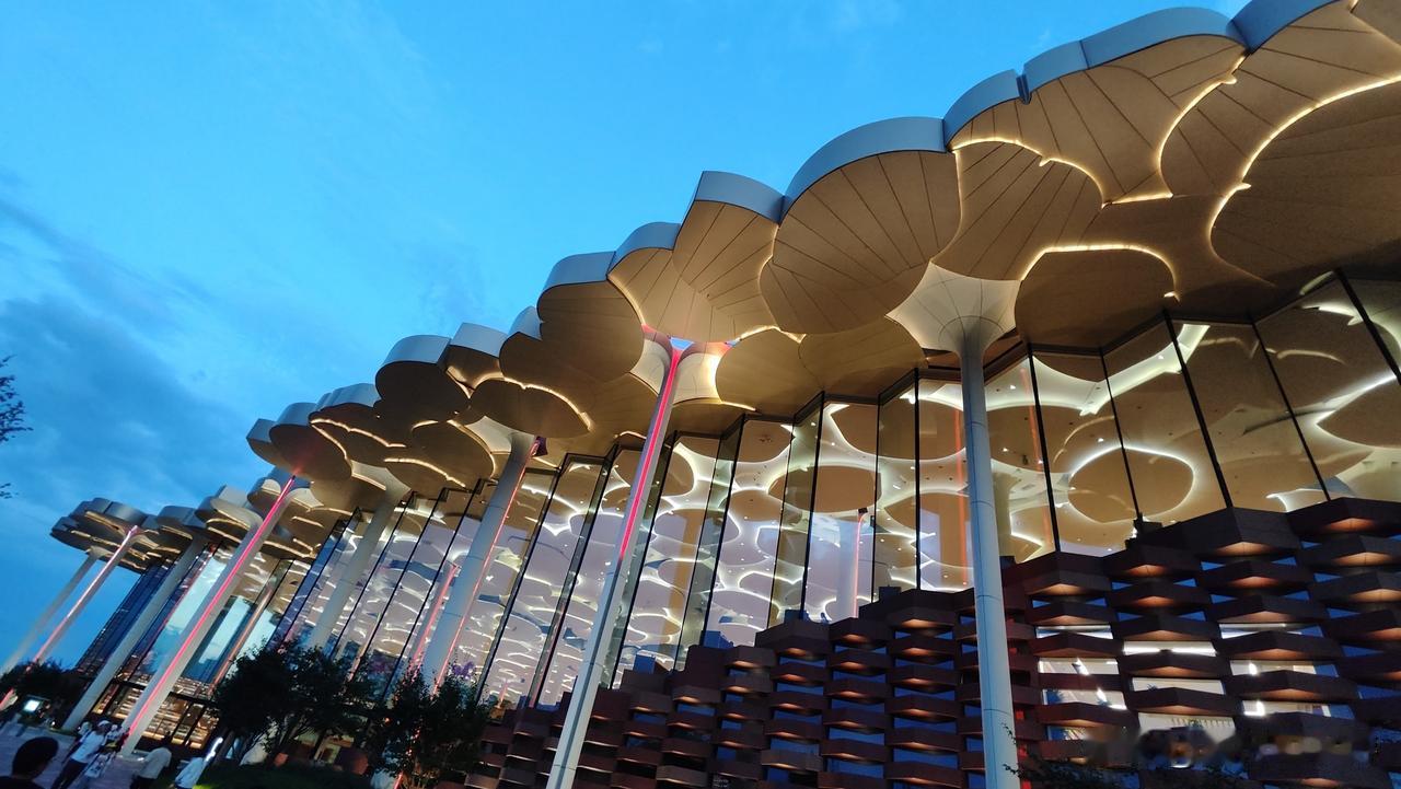 北京城市图书馆夜景