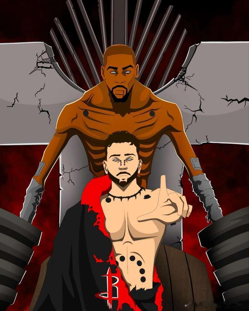 休斯顿的「佩恩六道」正在末节觉醒：全队轮转如地狱道重生，防守似饿鬼道吞噬，关键球