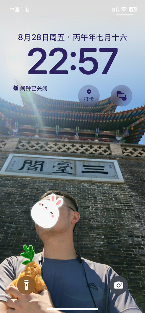 帮我拍照片的伙伴说这张照片很有性张力……从哪儿看出来的[费解]络腮胡吗？ ​​​