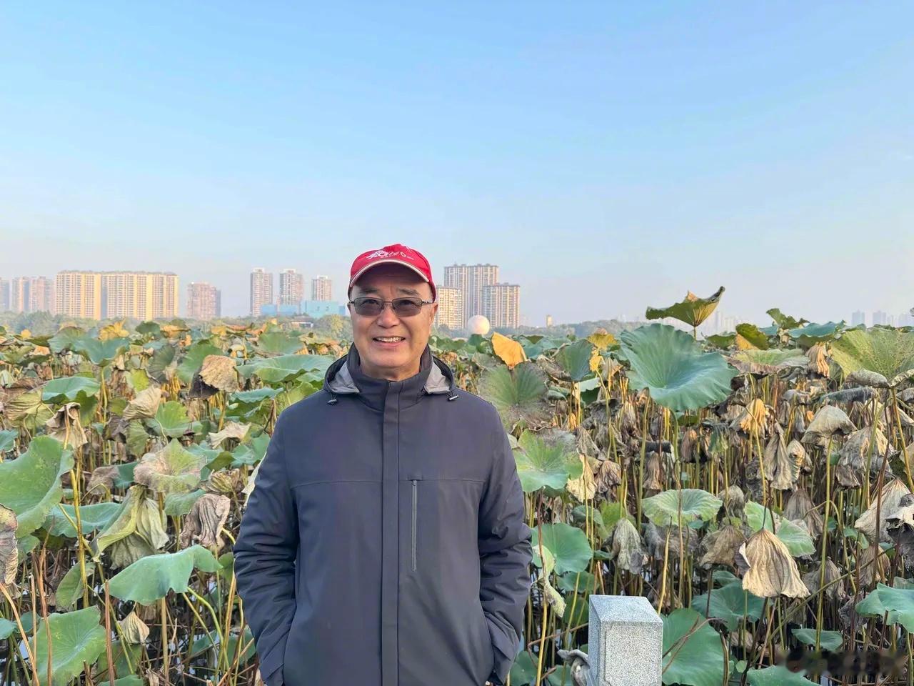 清晨7点钟的遗爱湖。 ​​​