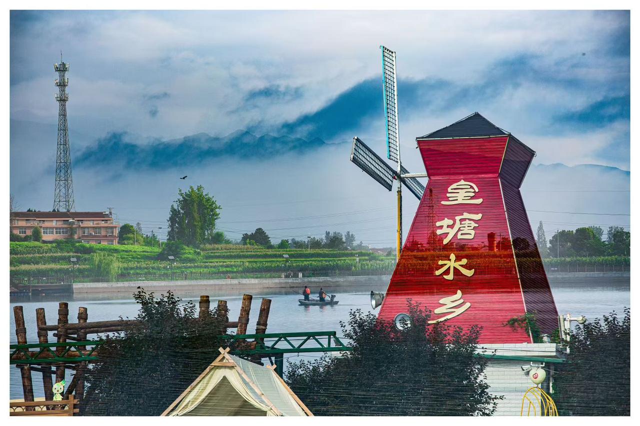 【陕西摄影家】汉中摄影人周小铃作品：皇塘水乡和你有个约会（中国  汉台）