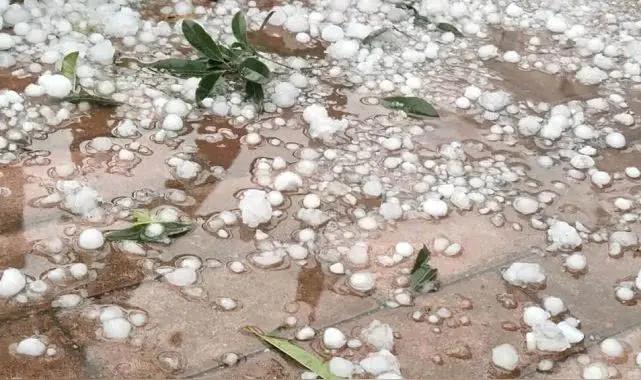 对，就是贵州荔波小七孔景区这次突发冰雹，现场看着确实吓人，密密麻麻砸下来跟小石子