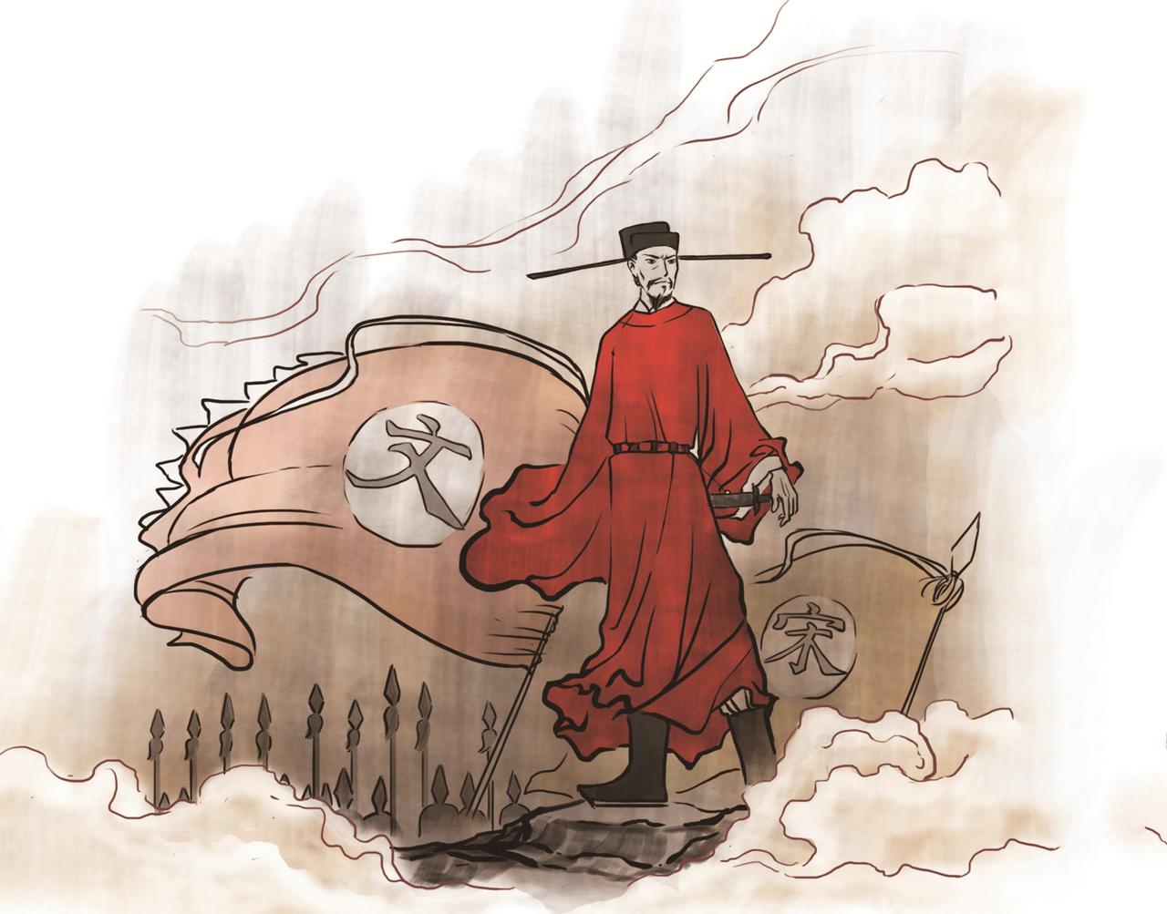 1283年，文天祥在元大都被砍头。元帝大发“慈悲”，允许他沦为官奴的妻子欧阳氏为