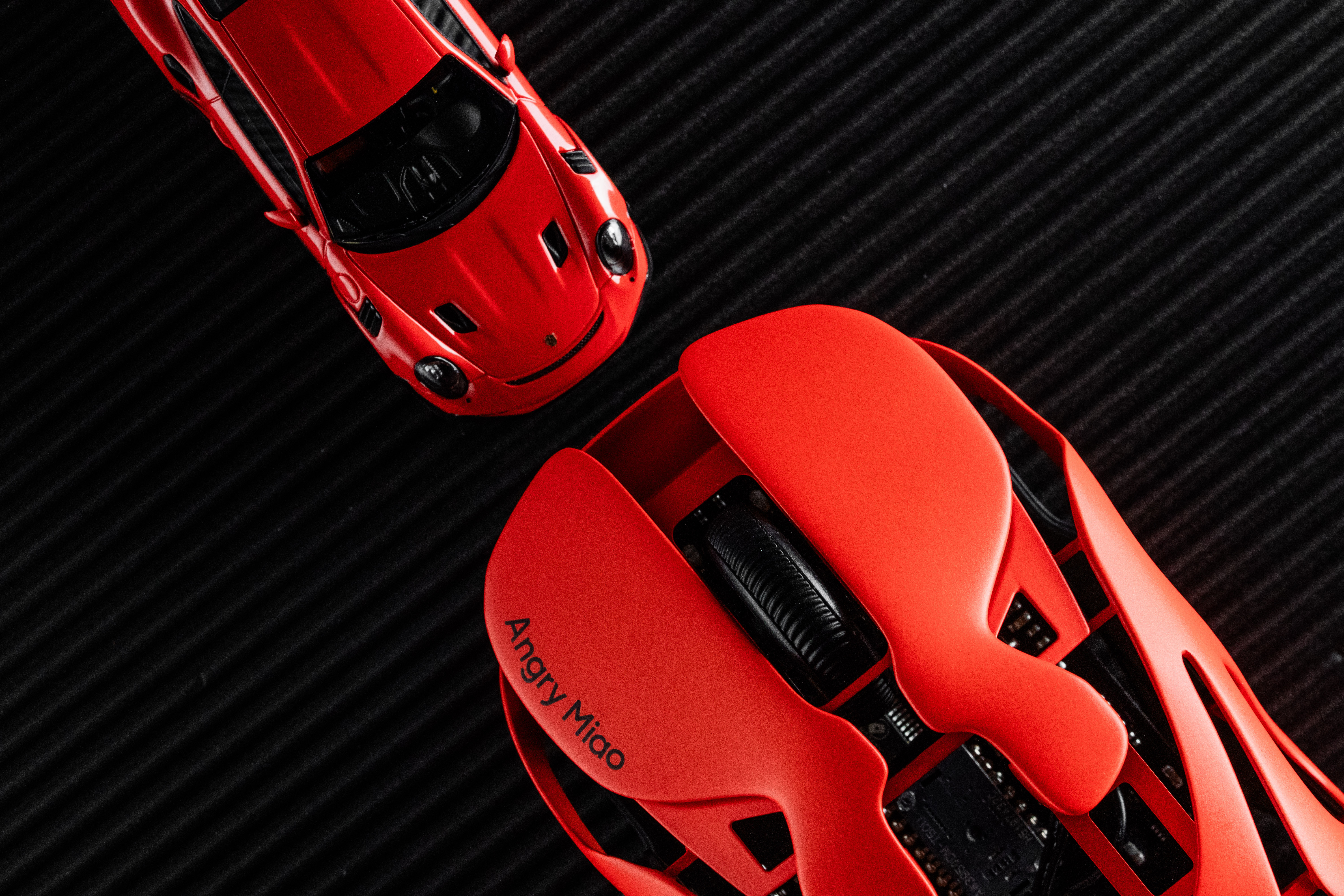 AM Infinity Mouse 全新【赤橙】配色实拍 LOOK ，配色参考 