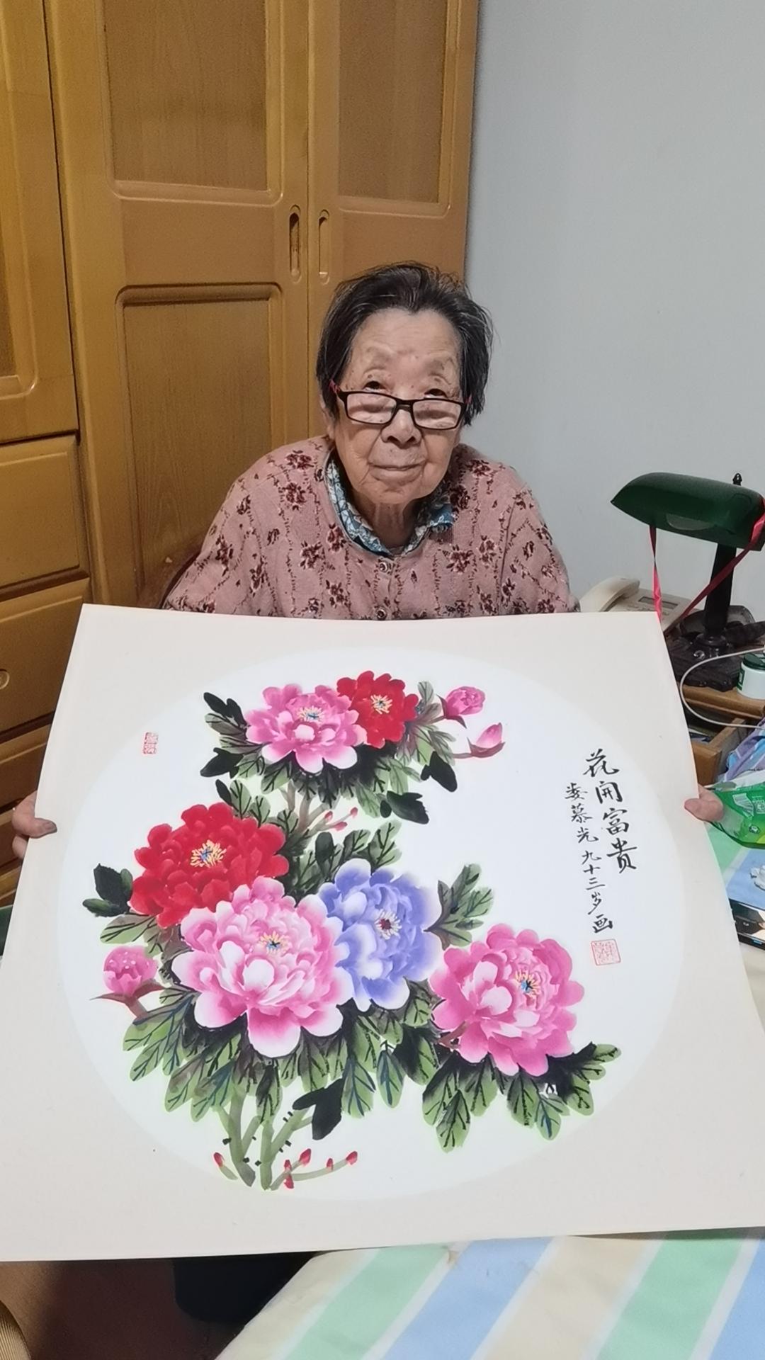 感谢朋友们的支持，作品已结缘，合影纪念！