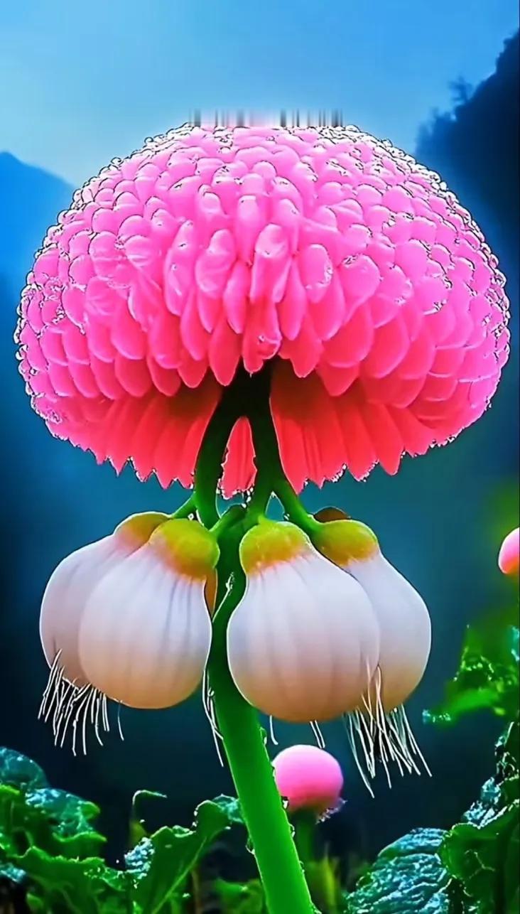 粉嫩梦幻的绣球花，宛如童话中的花朵！🌸💖绚烂花朵来袭 花仙艳😈