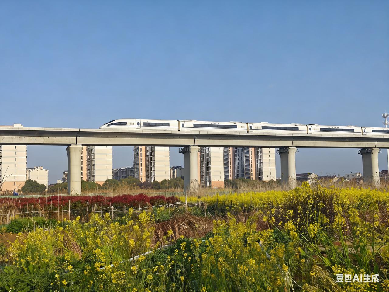 交通强国铁路先行 铁路摄影 铁路 轨道交通 复兴号