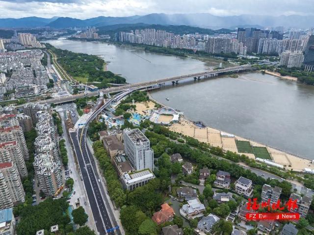 福州闽江大道直通金山大桥！

闽江大道直通金山大桥，尤溪洲南立交—闽江大道凤冈路