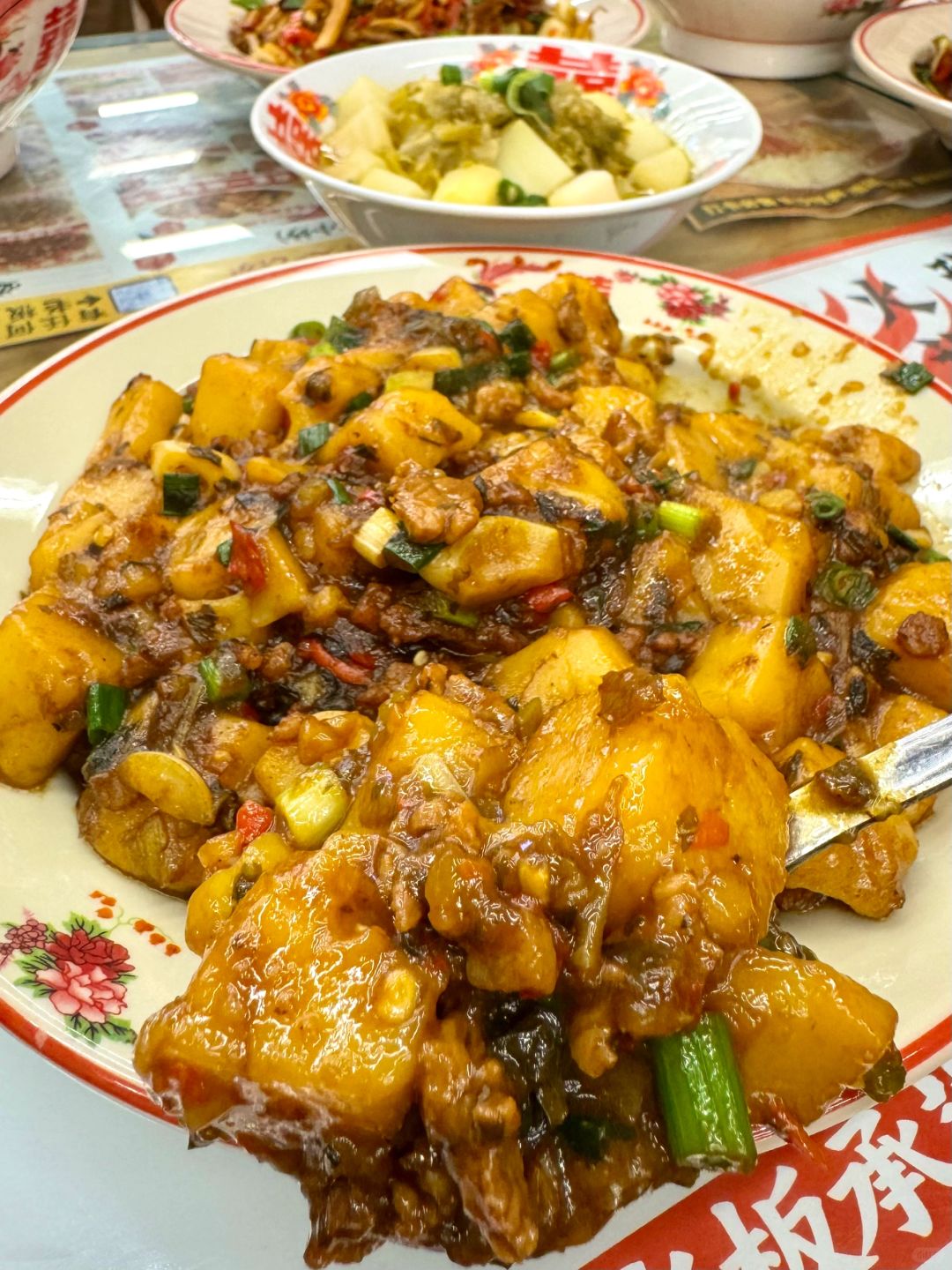 终于在北京找到了！！超地道的肉沫米豆腐！！！