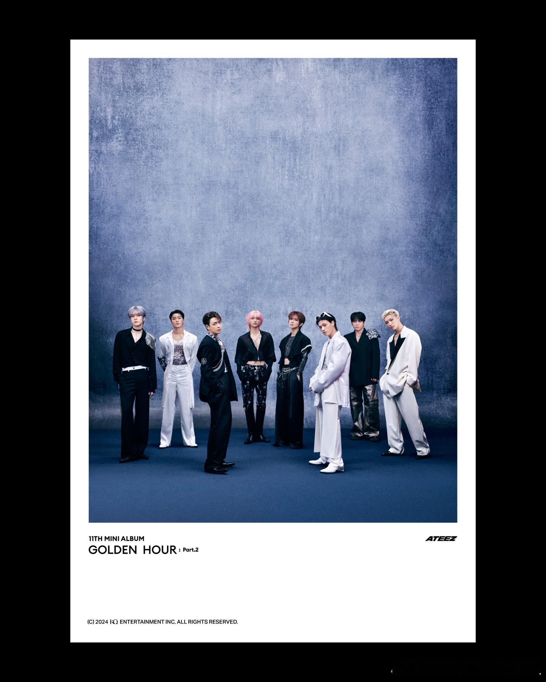 #ATEEZ[超话]# 迷你11辑《GOLDEN HOUR: Part.2》预告