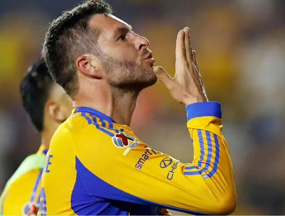 【老将传奇】墨超联赛第10轮，墨西哥老虎1:0蒙特雷，40岁的吉尼亚克第80分钟