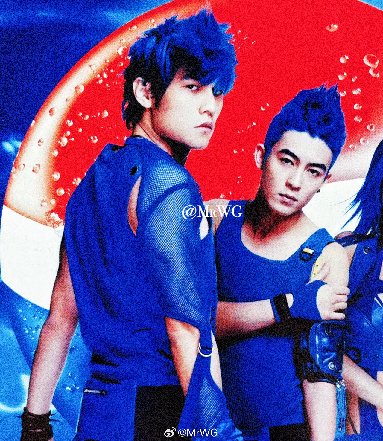 MrWG[超话]旧相簿子 当年的蓝色风暴💙🩵——周杰伦周杰伦 、陈冠希陈冠希