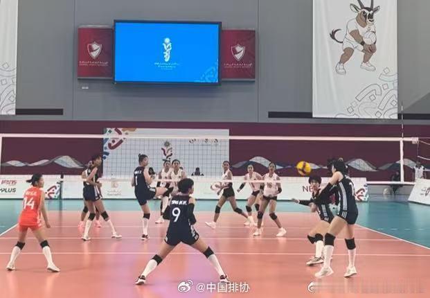 2025年亚洲青年运动会 女排比赛中国 0-3 菲律宾（20-25、18-25、