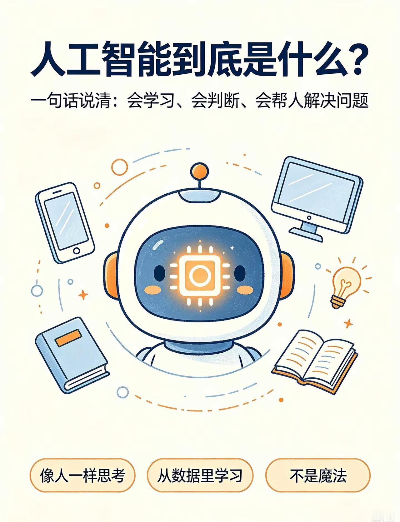 普通人一定要懂的 AI 底层逻辑。AI 不是凭空出现的黑科技，它的核心流程很简单