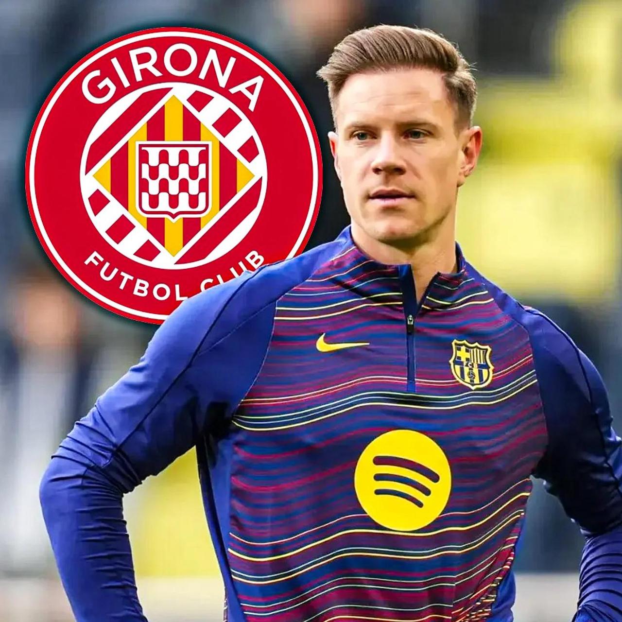 特尔斯特根即将租借加盟赫罗纳，由于特尔斯特根的工资太高，年薪达1667万欧，赫罗