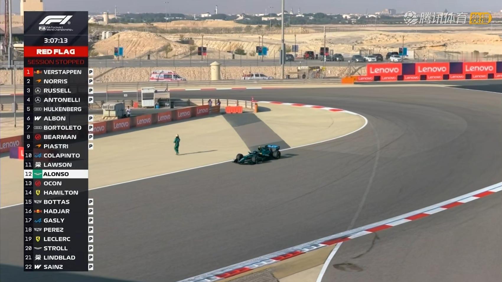 阿斯顿马丁的车又罢工了，头哥离开驾驶舱……F12026F1季前测试