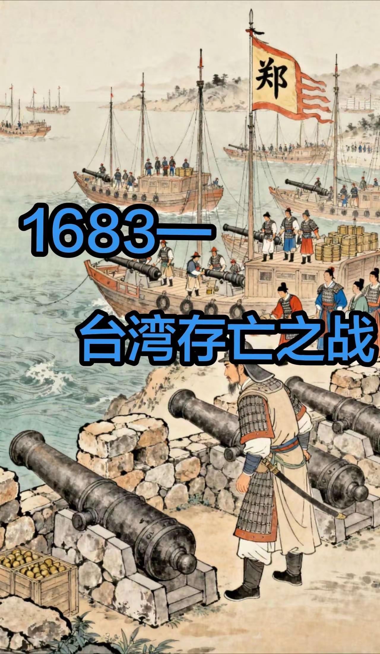 1683—明郑视角下的台湾存亡之战。历史 明朝 台湾