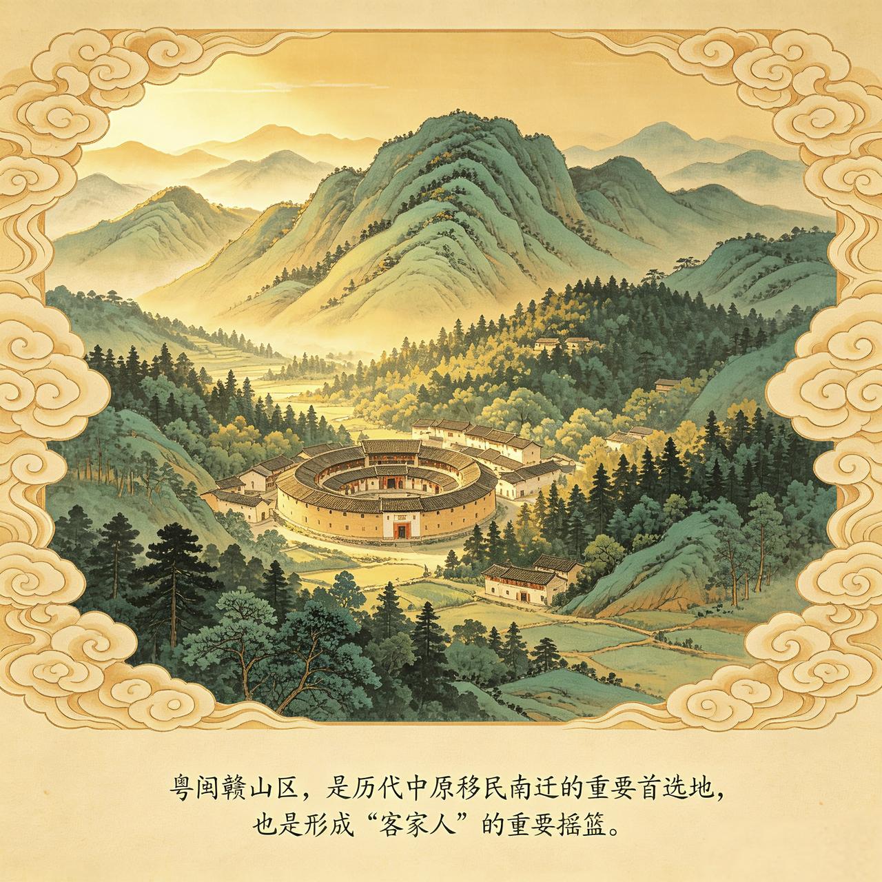 历代汉人大南迁，基本上，大多都要经过粤闽赣山区这些地方。为什么中原人南迁，大多都