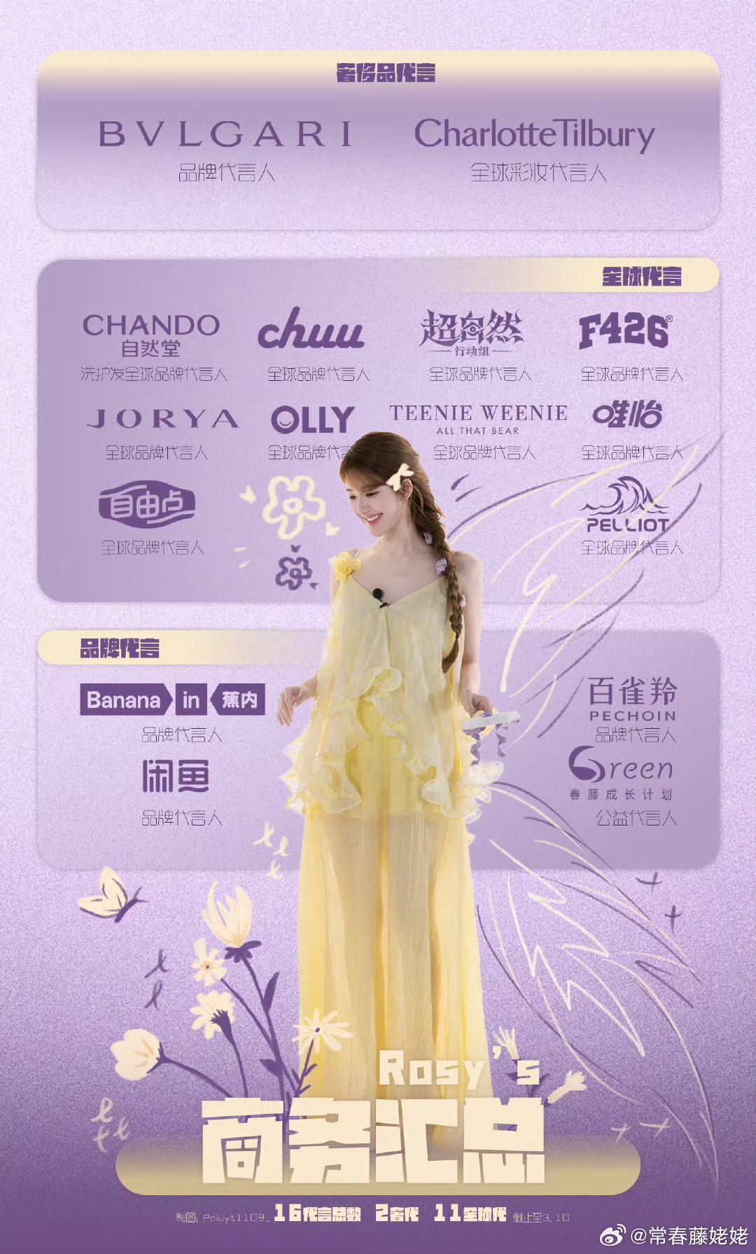 赵露思现在还有这么多商务 