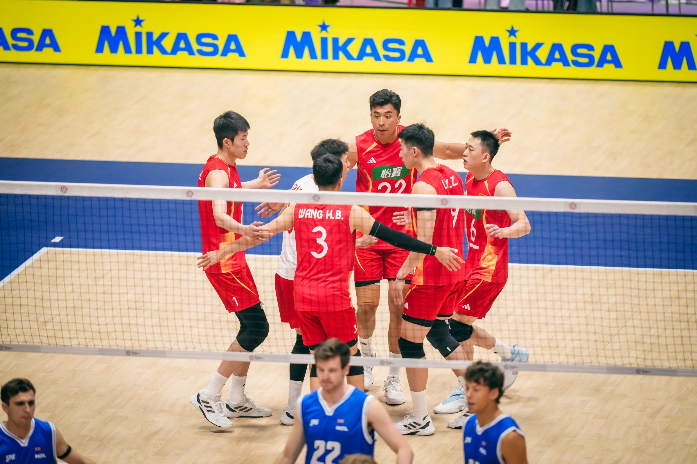 -【2026年男排亚锦赛小组赛-B组】中国🇨🇳男排3-0零封新西兰🇳🇿男