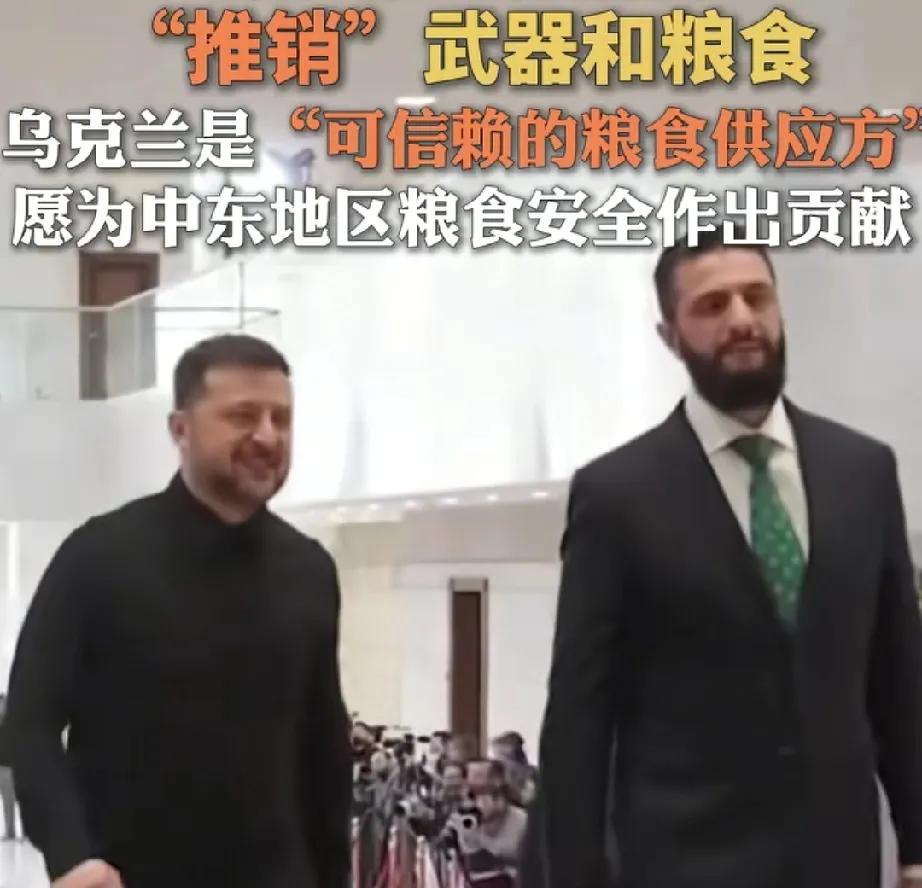 泽连斯基把生意直接做到了俄眼皮底下，继反无人机技术后，泽连斯基开始向叙利亚过渡政