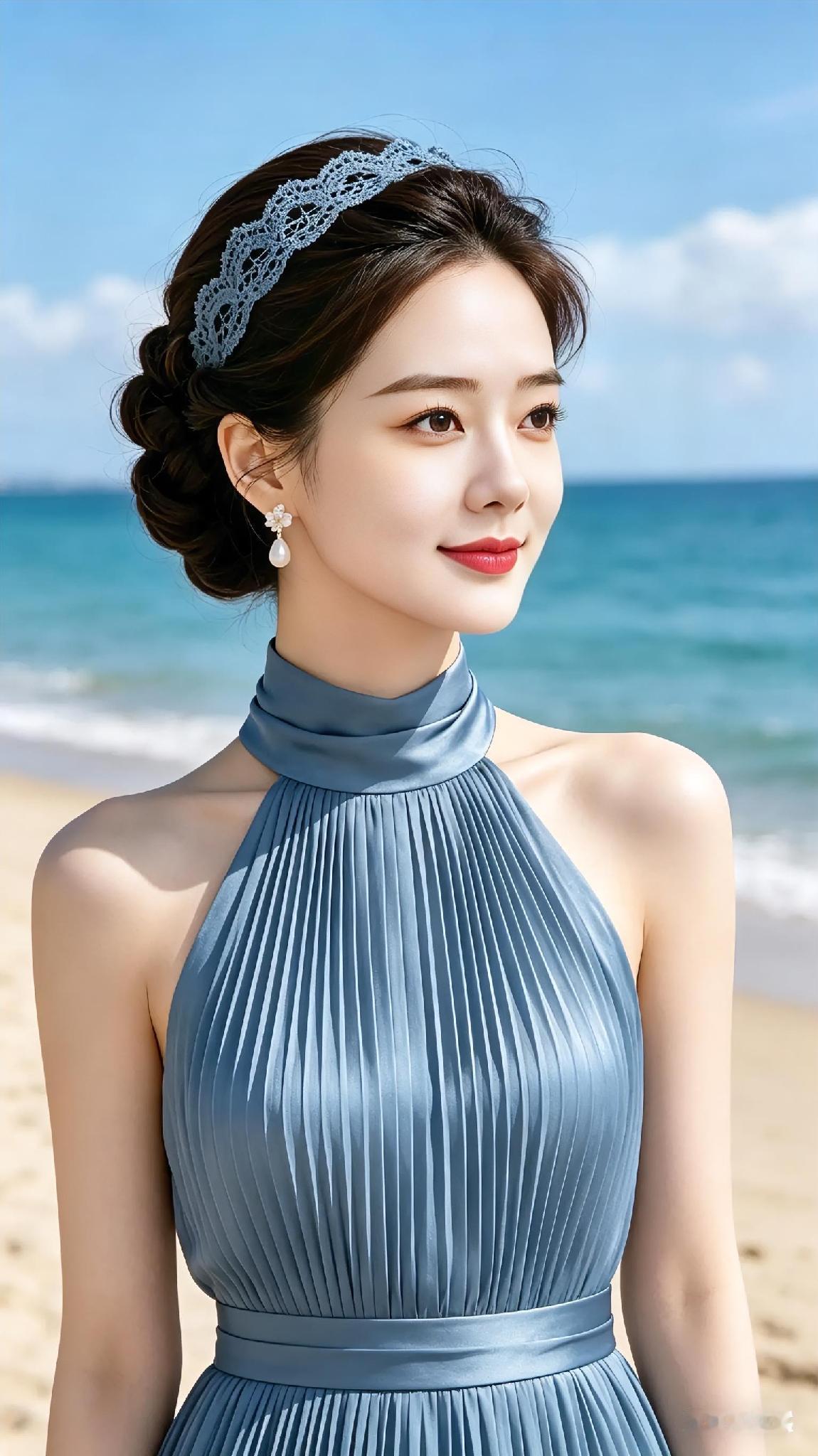 美丽的女人拥有坚定而温柔的眼眸，她们的一笑一颦，总能带给人们无尽的喜悦与温暖。