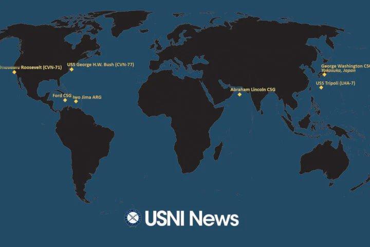 🔻据报道，特朗普表示他正考虑向伊朗附近派遣第二艘航空母舰。🔻现实中，第二艘航