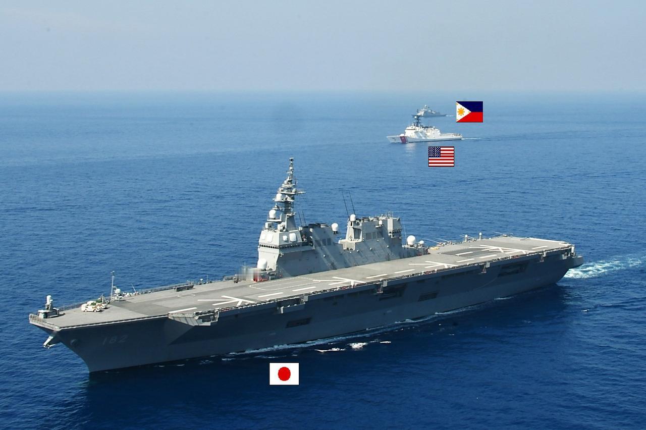 威慑信号拉满，美日菲军演刚落幕，辽宁舰编队亮剑，南海多国兵力集结。

近期南海局